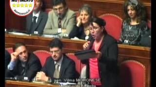 VILMA MORONESE Cittadina Senatrice M5S Intervento Senato 17/04/2013
